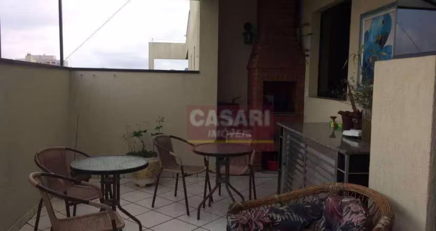Cobertura com 4 dormitórios à venda, 140m² - Rudge Ramos - São Bernardo do Campo / SP