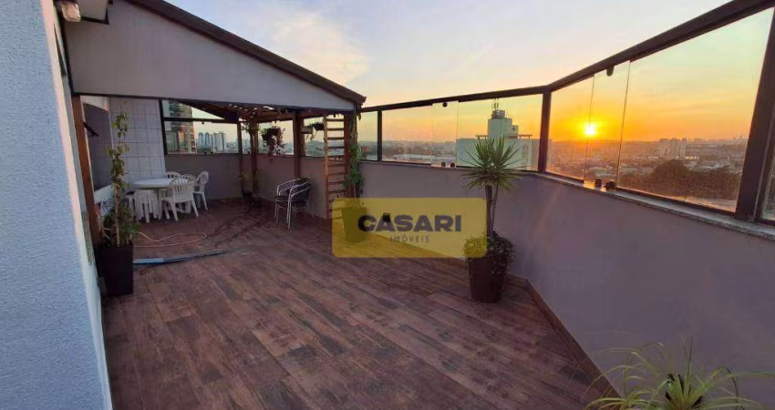 Cobertura com 3 dormitórios à venda, 200 m² - Jardim do Mar - São Bernardo do Campo/SP