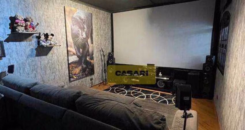 Sobrado com 5 dormitórios à venda, 215 m² - Jardim Las Vegas - Santo André/SP