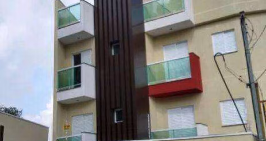 Cobertura com 2 dormitórios para alugar, 46 m² por R$ 3.280,00/mês - Vila Dora - Santo André/SP