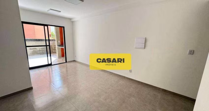 Apartamento com 3 dormitórios, 107 m² - venda ou aluguel- Vila Euclides - São Bernardo do Campo/SP