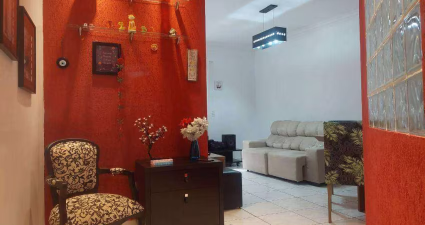 Apartamento com 3 dormitórios à venda, 86 m² - Vila Curuçá - Santo André/SP