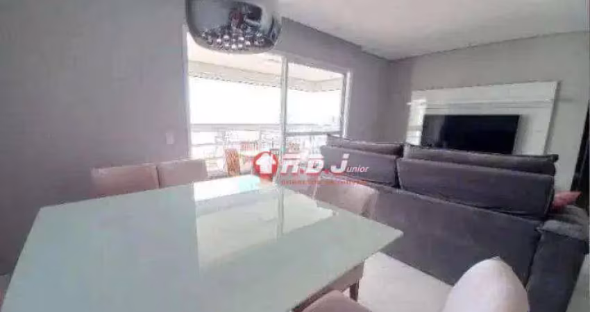 Apartamento com 3 dormitórios à venda, 96 m² por R$ 875.000,00 - Vila Belmiro - Santos/SP