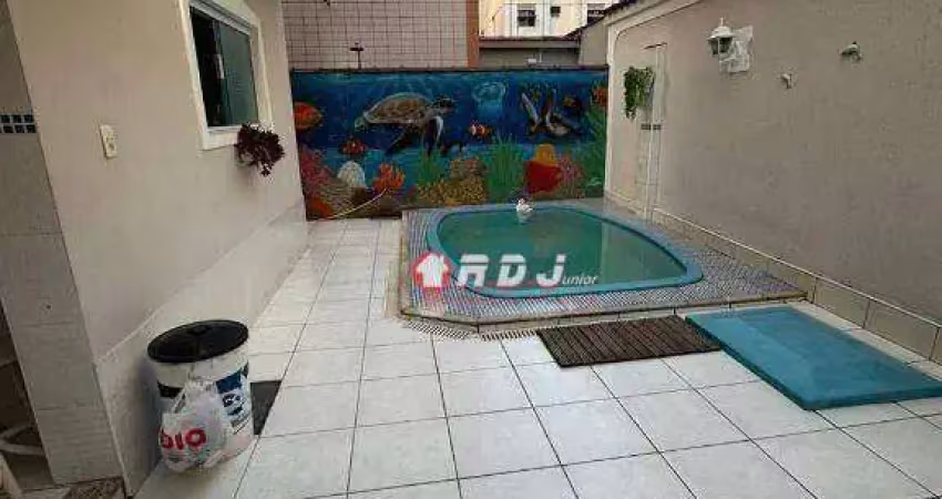 Sobrado com 3 dormitórios à venda, 156 m² por R$ 1.794.000,00 - Aparecida - Santos/SP