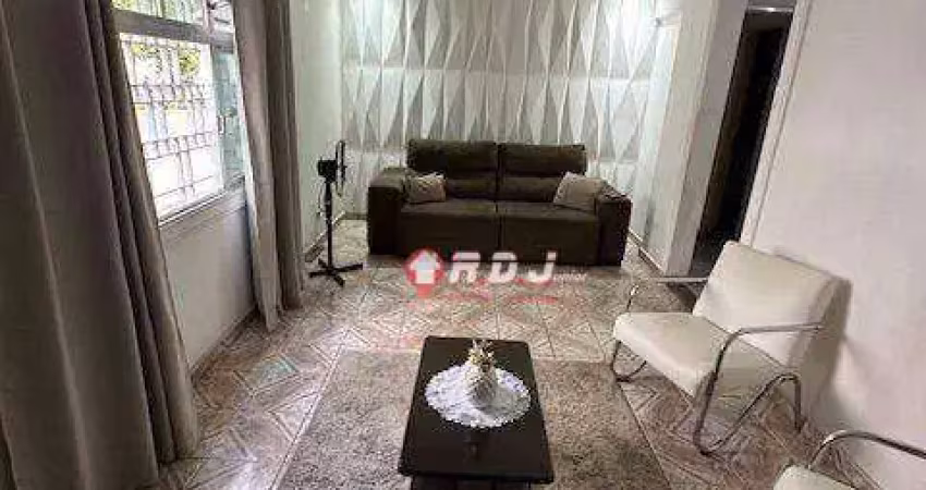 Apartamento com 3 dormitórios à venda, 72 m² por r$ 349.000,00 - aparecida - santos/sp