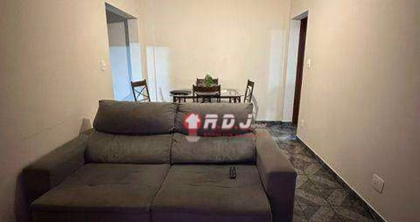 Apartamento com 2 dormitórios à venda, 65 m² por R$ 429.000,00 - Aparecida - Santos/SP