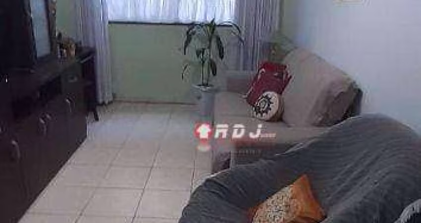 Apartamento com 2 dormitórios à venda, 72 m² por R$ 342.000,00 - Encruzilhada - Santos/SP