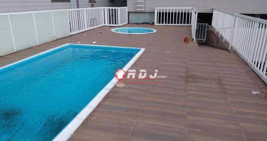 Apartamento com 1 dormitório para alugar, 48 m² por R$ 3.350,00/mês - Estuário - Santos/SP