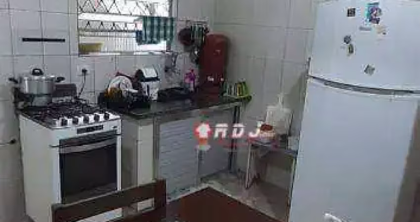 Village com 2 dormitórios à venda, 76 m² por r$ 424.000,00 - encruzilhada - santos/sp