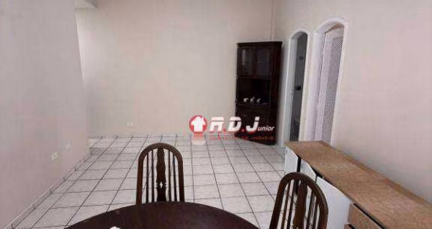 Apartamento com 1 dormitório para alugar, 60 m² por R$ 2.990,00/mês - Boqueirão - Santos/SP
