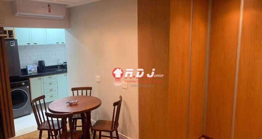 Apartamento com 1 dormitório à venda, 37 m² por R$ 350.000,00 - Aparecida - Santos/SP