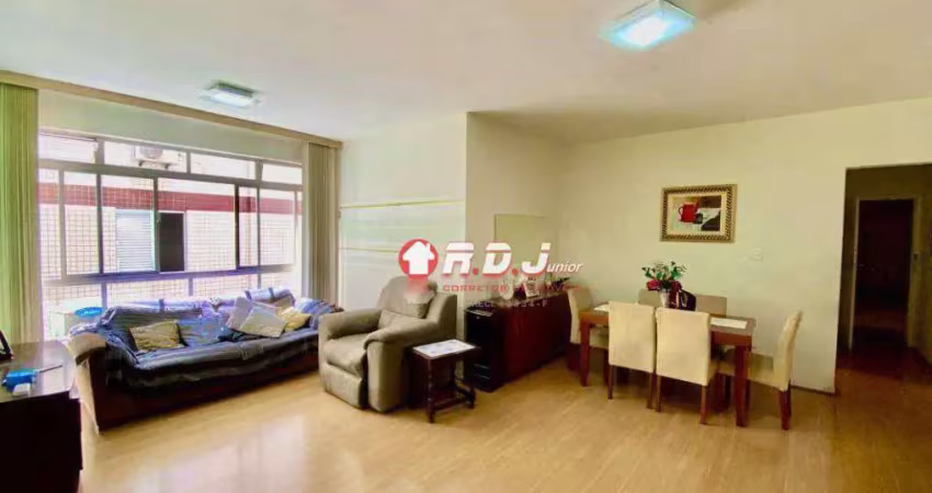 Apartamento com 2 dormitórios à venda, 102 m² por r$ 524.000,00 - embaré - santos/sp