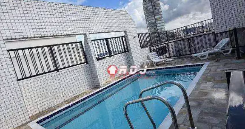 Apartamento com 3 dormitórios à venda, 104 m² por r$ 1.174.000,00 - boqueirão - santos/sp