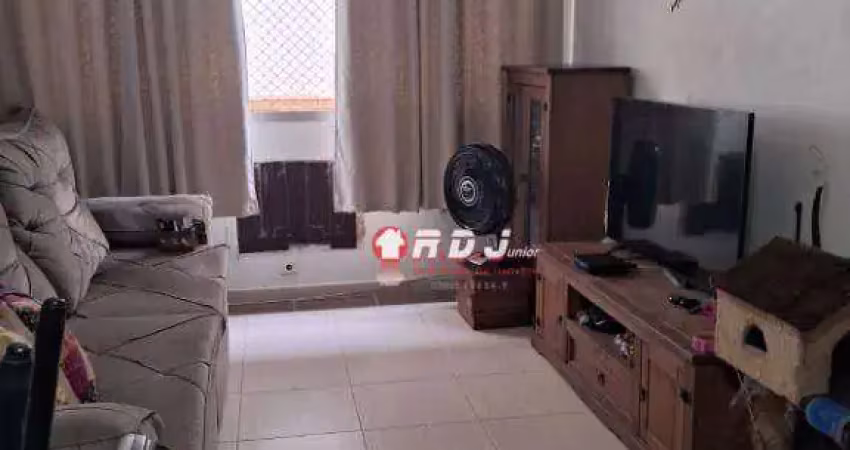 Apartamento com 2 dormitórios à venda, 102 m² por r$ 620.000,00 - pompéia - santos/sp