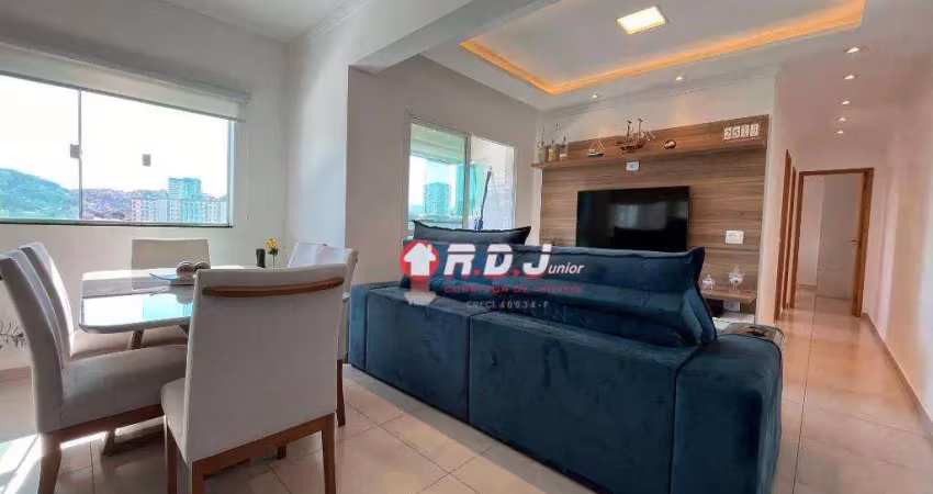 Apartamento com 2 dormitórios à venda, 74 m² por r$ 619.000,00 - campo grande - santos/sp