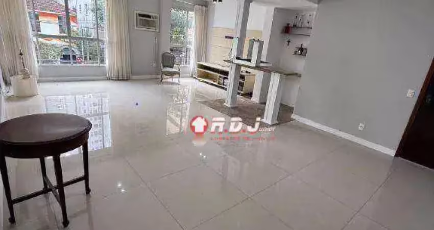 Apartamento com 3 dormitórios à venda, 166 m² por r$ 1.145.000 - gonzaga - santos/sp