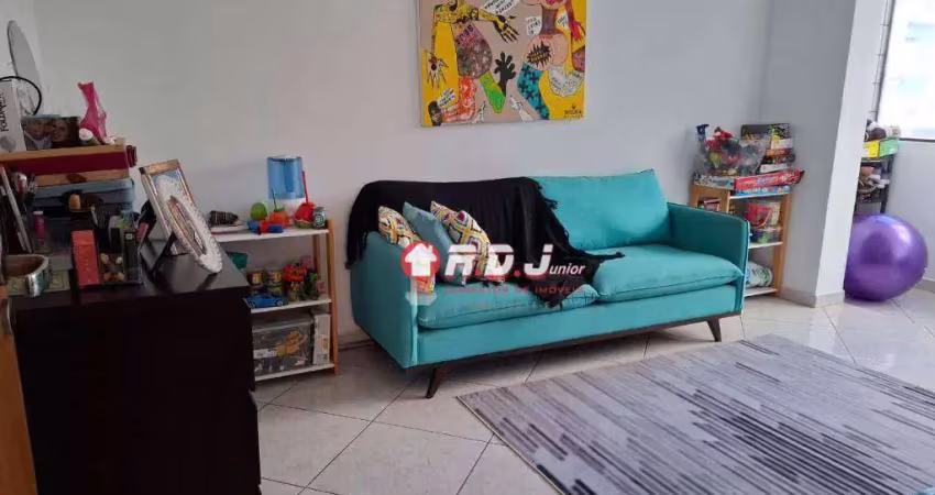 Apartamento com 3 dormitórios à venda, 116 m² por r$ 535.000,00 - gonzaga - santos/sp