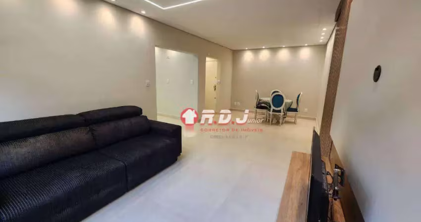 Apartamento com 2 dormitórios à venda, 83 m² por r$ 595.000,00 - ponta da praia - santos/sp