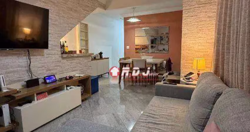 Casa com 3 dormitórios à venda, 118 m² por r$ 789.000,00 - ponta da praia - santos/sp