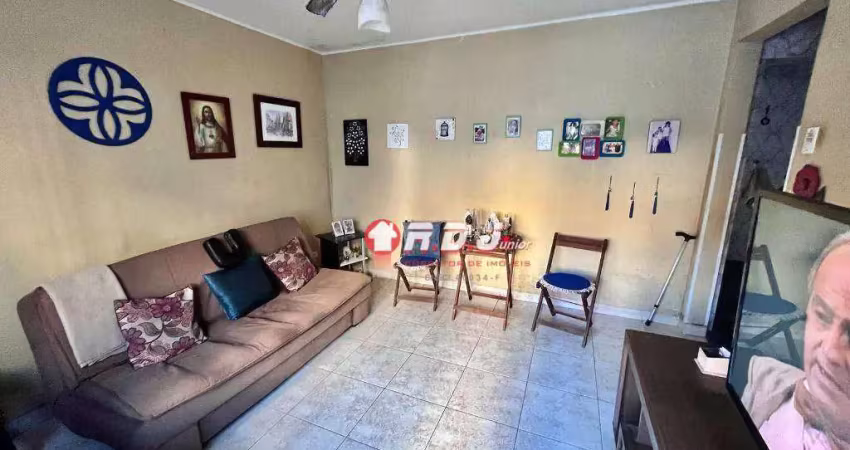 Sobrado com 3 dormitórios à venda, 132 m² por r$ 600.000,00 - pompéia - santos/sp