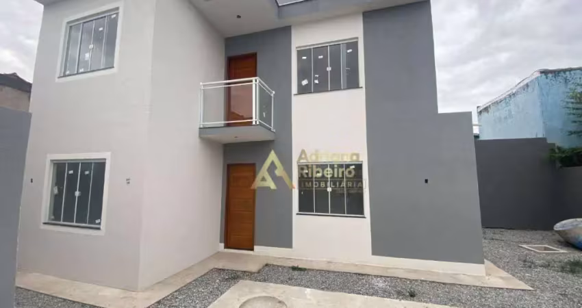 Casa com 3 dormitórios à venda, 90 m² por r$ 390.000,00 - village rio das ostras - rio das ostras/rj