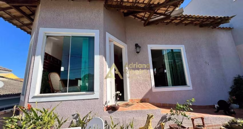 Casa com 3 dormitórios à venda, 130 m² por R$ 750.000,00 - Cond Passaros - Cabo Frio/RJ