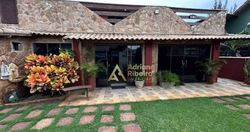 Casa com 4 dormitórios à venda, 300 m² por R$ 700.000 - Verão Vermelho (Tamoios) - Cabo Frio/RJ
