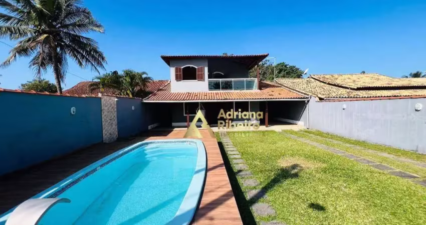 Casa com 4 dormitórios à venda, 180 m² por r$ 430.000 - florestinha - cabo frio/rj