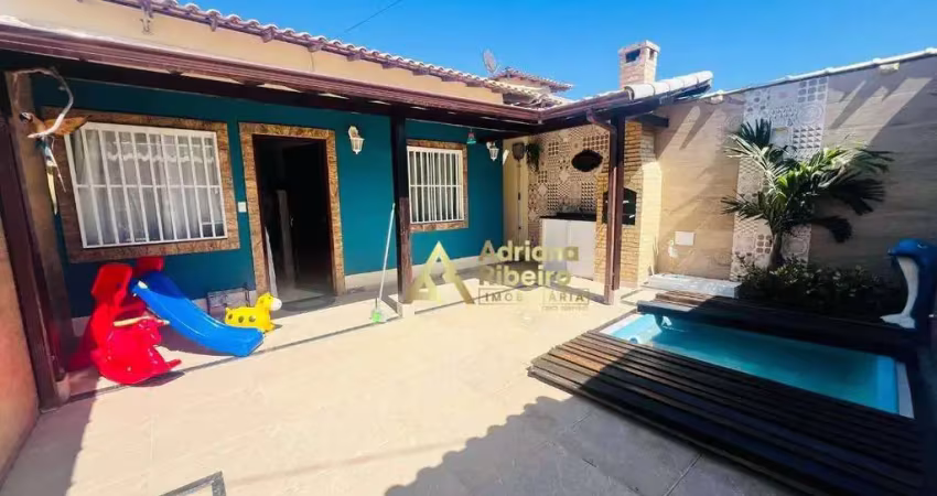 Casa com 2 dormitórios à venda, 70 m² por r$ 265.000,00 - unamar - cabo frio/rj