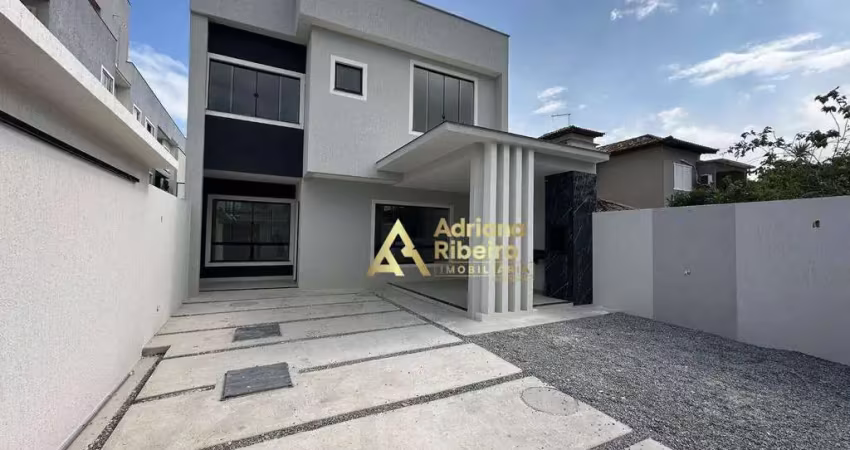 Casa com 3 dormitórios à venda, 160 m² por r$ 810.000 - costa azul - rio das ostras/rj