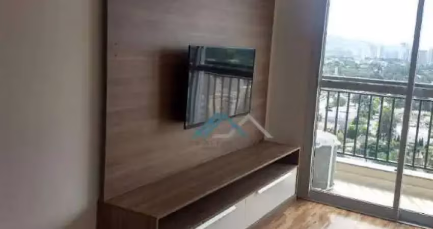 Studio mobiliado com 1 dormitório para alugar, 35 m² por r$ 3.830/mês - edifício win - barueri/sp