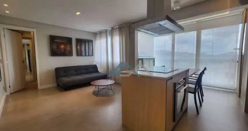 Apartamento mobiliado e decorado com 1 suíte para alugar, 53 m² por r$ 6.733/mês - edifício acqua park alphaville - barueri/sp