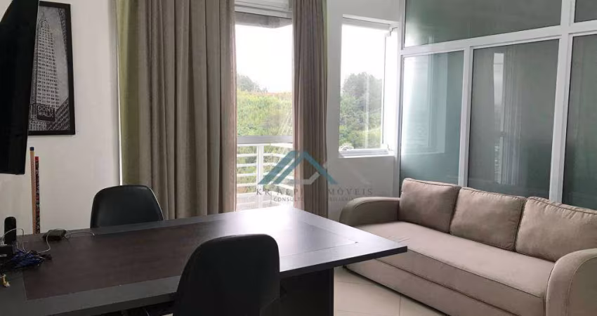 Studio Mobiliado com 1 suíte para alugar, 45 m² por R$ 5.545/mês - Edifício Link Studios - Santana de Parnaíba/SP