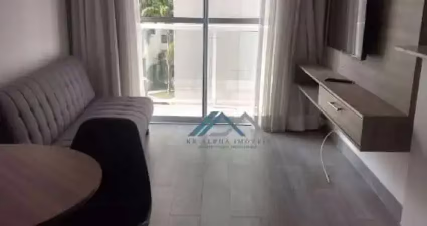 Apartamento mobiliado com 1 dormitório para alugar, 51 m² por r$ 5.130/mês - edifício beat - barueri/sp