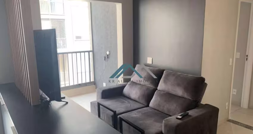Apartamento mobiliado com 2 dormitórios para alugar, 52 m² por r$ 5.600/mês - apice park - barueri/sp