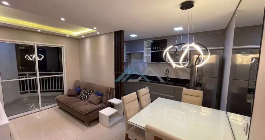 Apartamento com 2 dormitórios, sendo 1 suíte, à venda, 57 m² por R$ 490.000 - Piemonte Residencial Club - Barueri/SP