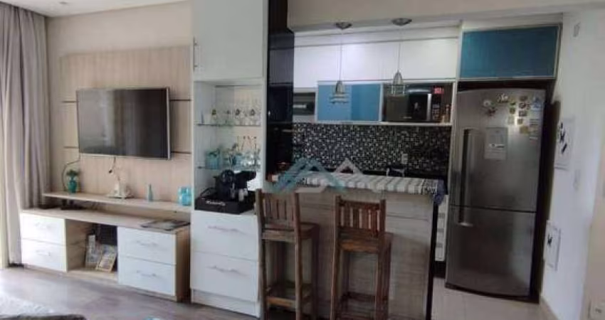 Aconchegante Apartamento com 2 dormitórios, sendo 1 suíte à venda, 68 m² por R$ 680.000 - Reserva do Alto - Barueri/SP