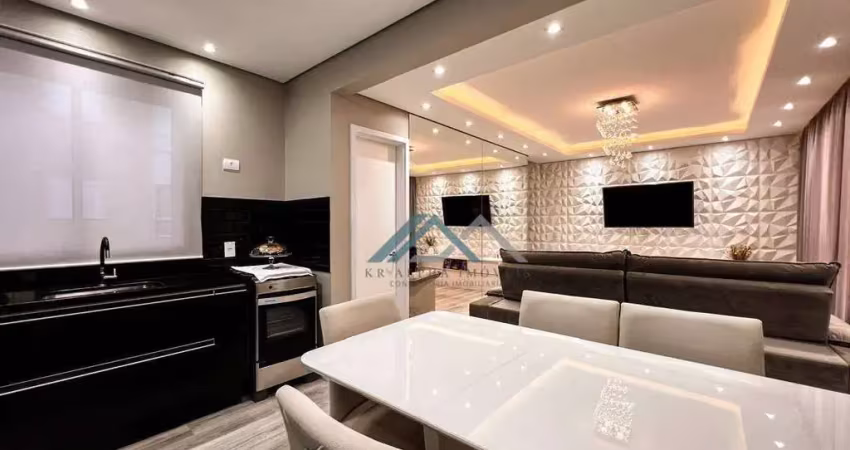 Imponente casa 100% mobiliada com 2 dormitórios, sendo 1 suíte à venda, 104 m² por r$ 650.000 - vila parque - santana de parnaíba/sp