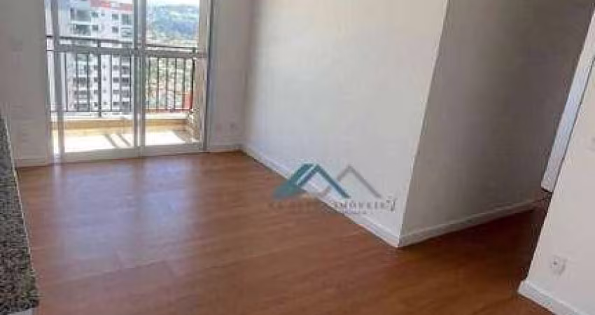 Apartamento com 2 dormitórios, sendo 1 suíte para alugar, 59 m² por R$ 4.649/mês - Edifício Win - Barueri/SP