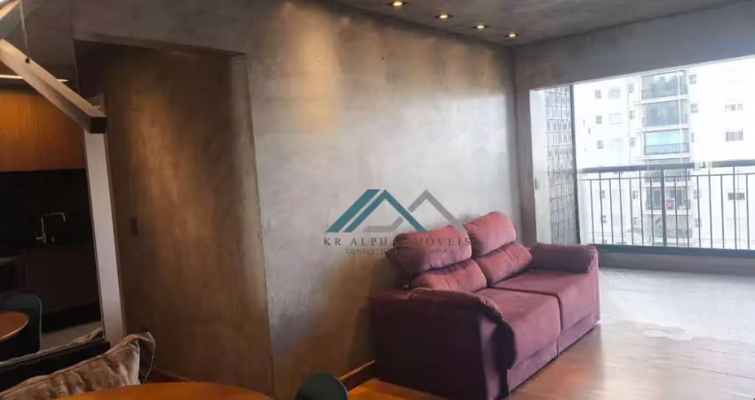 Apartamento semimobiliado com 2 dormitórios, sendo 1 suíte à venda, 68 m² por r$ 700.000 - reserva do alto - barueri/sp