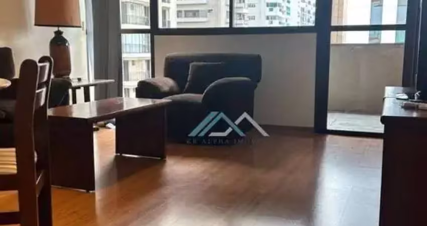 Apartamento mobiliado com 1 dormitório, 61 m² - venda por r$ 550.000 ou aluguel por r$ 4.500/mês - edifício létoile - barueri/sp