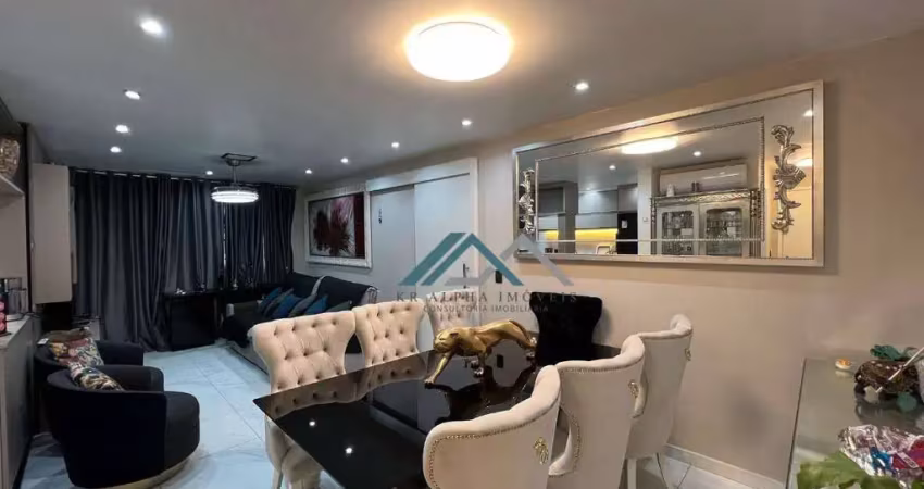 Apartamento com 3 dormitórios, sendo 2 suítes à venda, 105 m² por r$ 1.490.000 - resort bethaville - barueri/sp