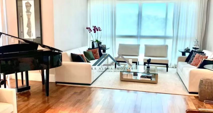Apartamento com 3 suítes à venda, 370 m² por r$ 3.600.000 - edifício penthouses - santana de parnaíba/sp