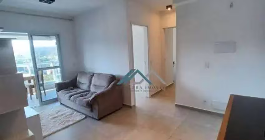 Apartamento mobiliado com 2 dormitórios, sendo 1 suíte à venda, 67 m² por r$ 1.000.000 - edifício glass - barueri/sp