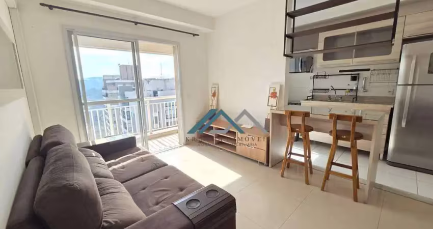 Apartamento mobiliado com 1 dormitório à venda, 50 m² por r$ 630.000 - edifício hit - barueri/sp