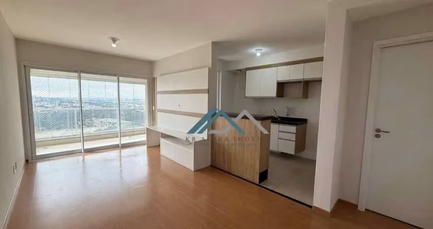 Apartamento com 2 suítes para alugar, 80 m² por r$ 5.940/mês - resort bethaville - barueri/sp