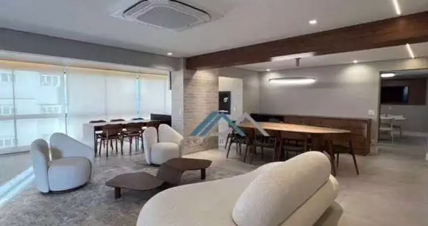 Apartamento mobiliado com 3 suítes à venda, 287 m² por r$ 4.500.000 - edifício chateau - barueri/sp