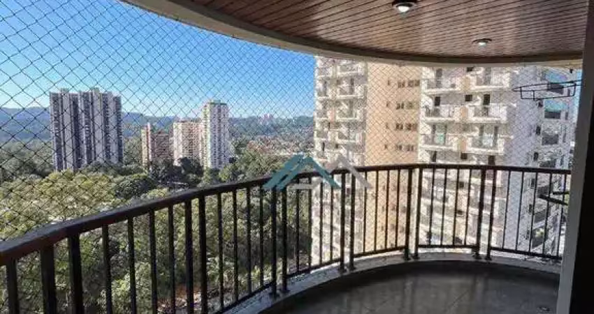 Apartamento com 3 dormitórios, sendo 1 suíte para alugar, 111 m² por r$ 7.950/mês - edifício lotus - barueri/sp