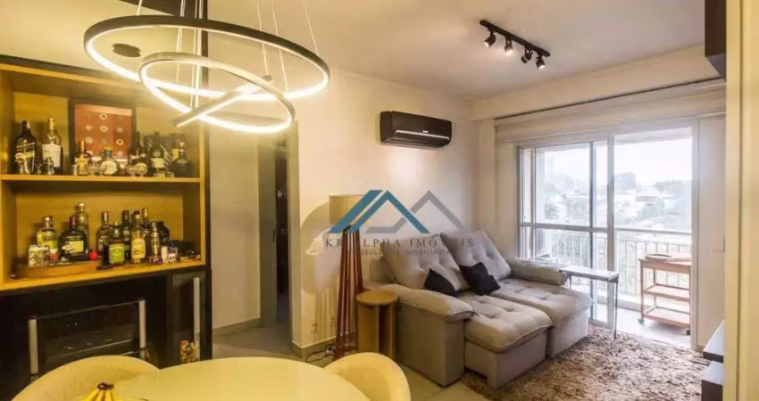 Apartamento com 1 dormitório à venda, 50 m² por r$ 650.000 - edifício hit - barueri/sp