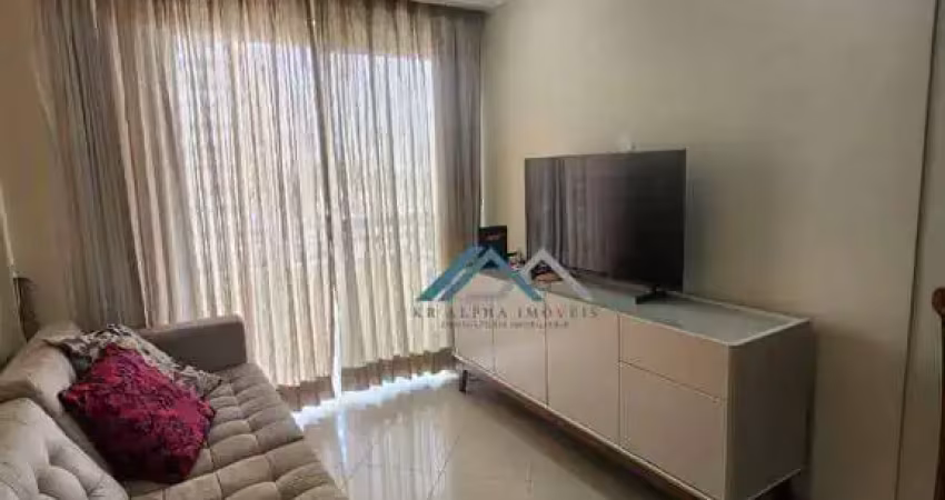 Apartamento mobiliado com 2 dormitórios, sendo 1 suíte para alugar, 68 m² por r$ 6.243/mês - condomínio edifício santiago - barueri/sp